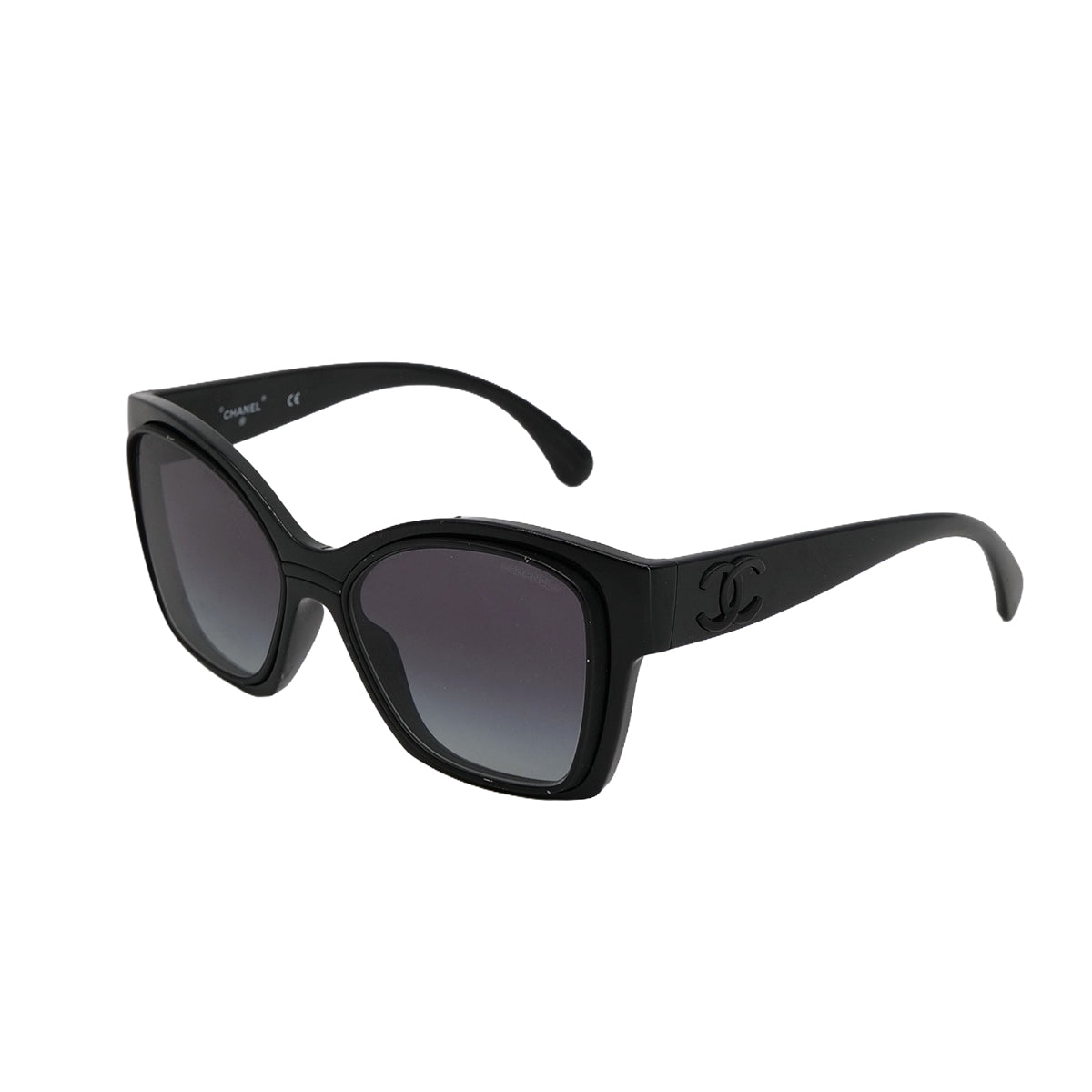 VINTAGE CHANEL COCOMARK SUNGLASSES BLACK EYEWEAR 90322152