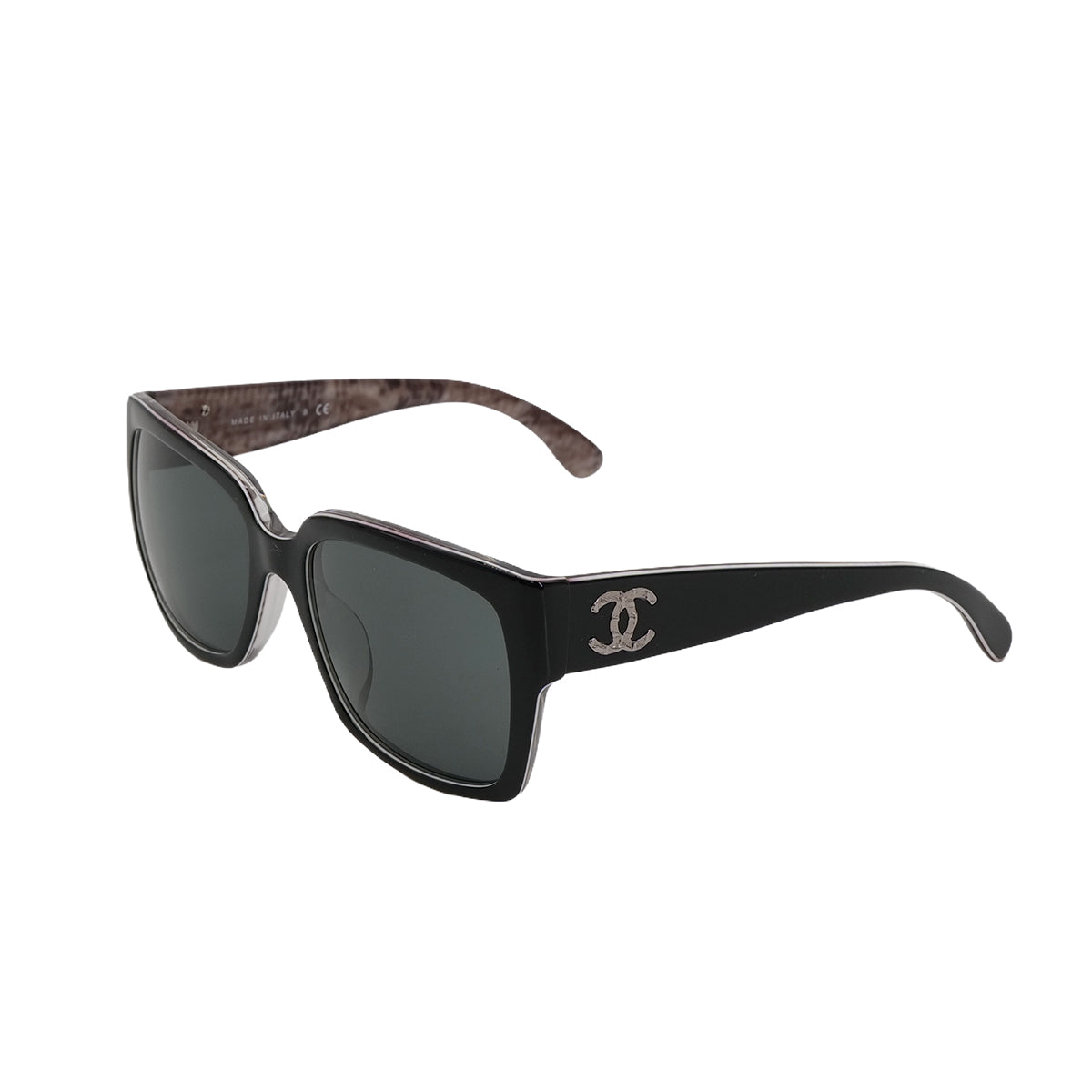 VINTAGE CHANEL COCOMARK SUNGLASSES BLACK EYEWEAR 90322155