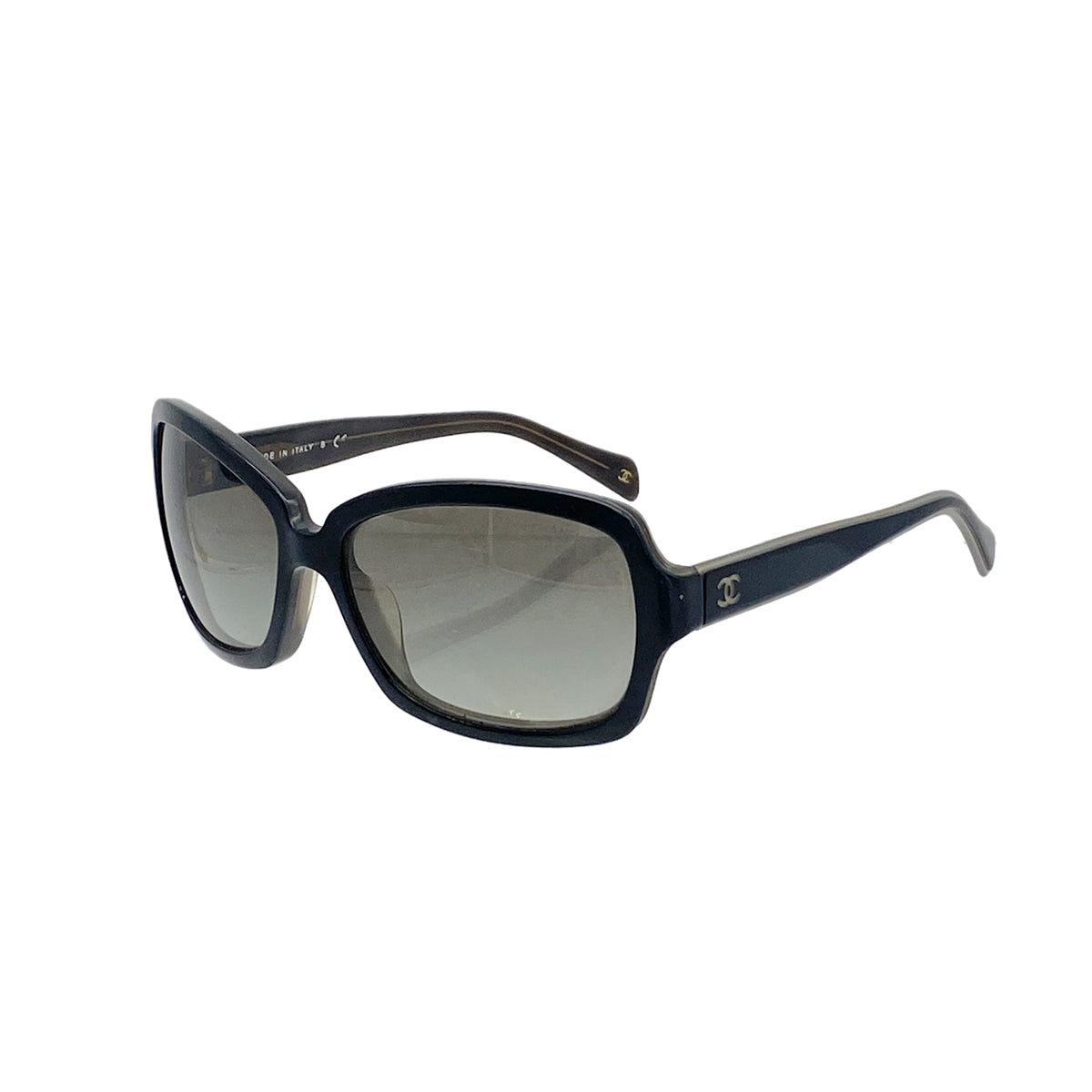 VINTAGE CHANEL COCOMARK SUNGLASSES BLACK EYEWEAR 90325930
