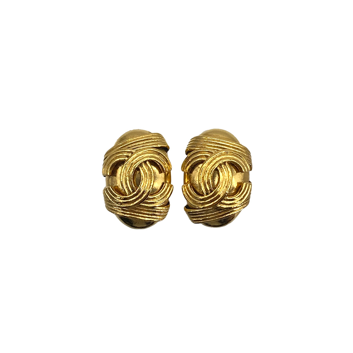 VINTAGE CHANEL EARRINGS COCOMARK ACCESSORY 94A 90327600