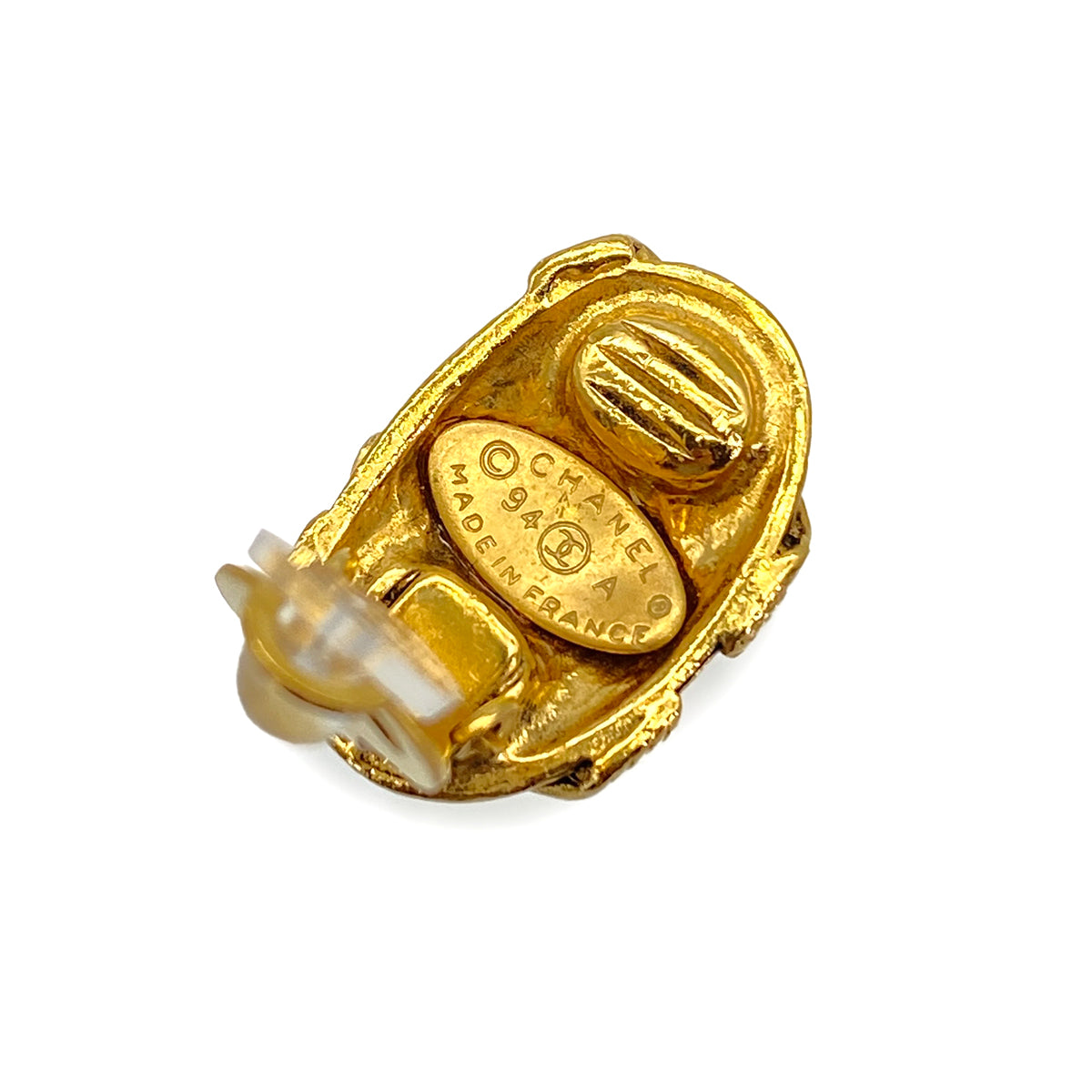 VINTAGE CHANEL EARRINGS COCOMARK ACCESSORY 94A 90327600
