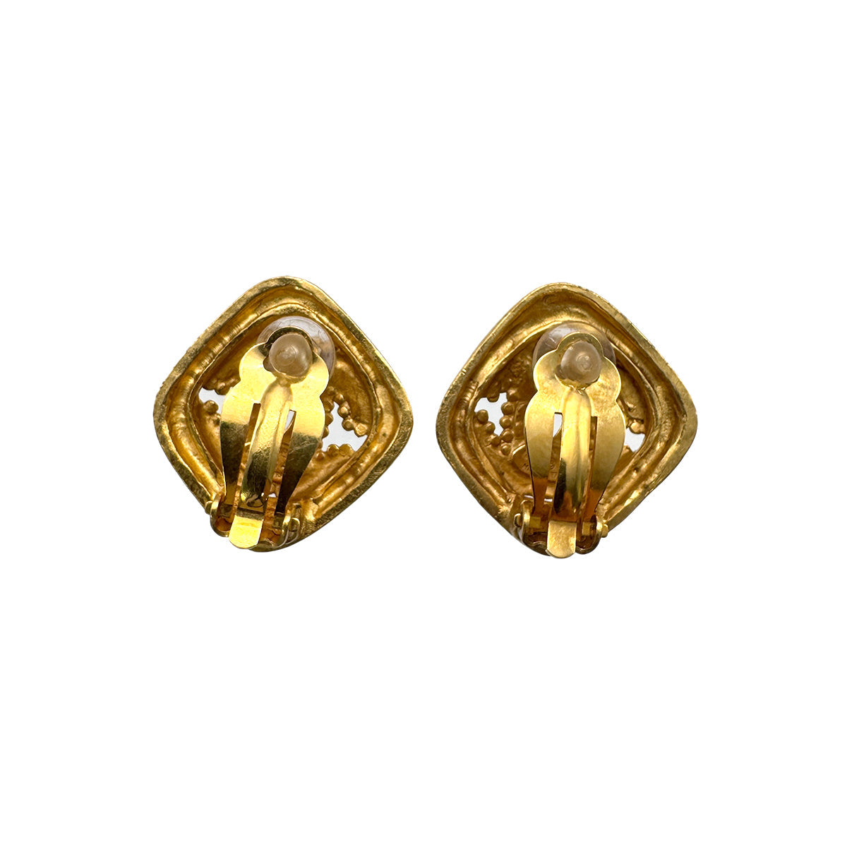 VINTAGE CHANEL EARRINGS COCOMARK ACCESSORY 96A 90326880