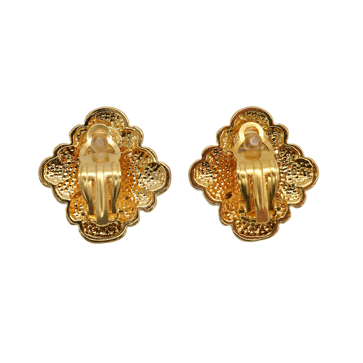 VINTAGE CHANEL EARRINGS COCOMARK LOGO ACCESSORY 95A 90325944