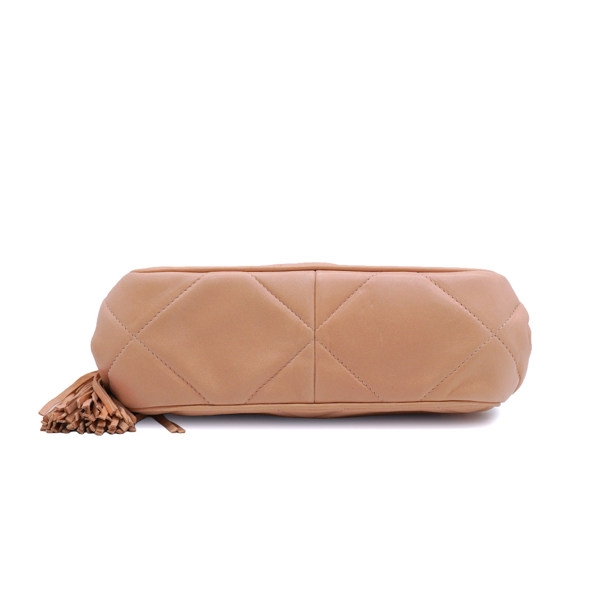 VINTAGE CHANEL COCOMARK  MATELASSE SHOULDER BAG FRINGE PINK GOLD HARDWARE 90346874