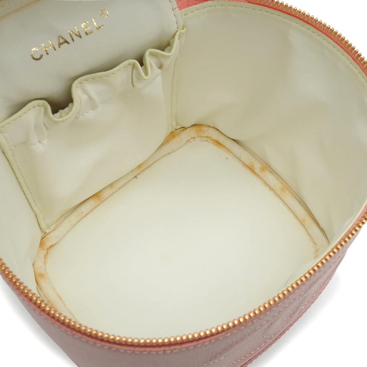 VINTAGE CHANEL COCOMARK VANITY HAND BAG PINK CAVIAR SKIN 90339655
