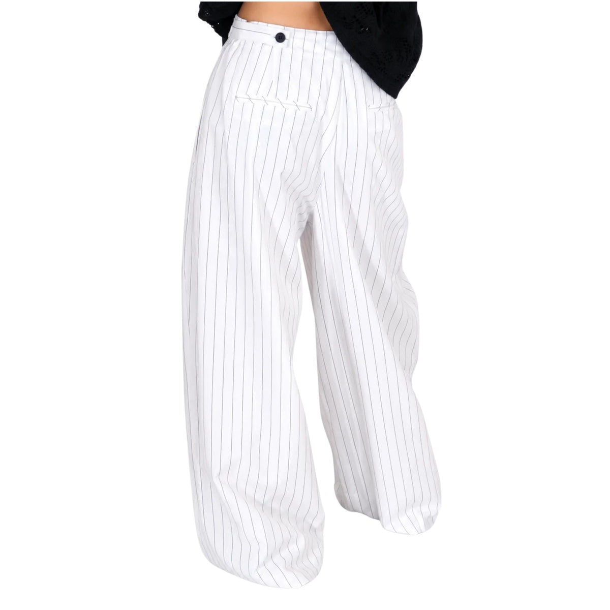 WIDE LEG TROUSERS (بنطلون) “LIE”