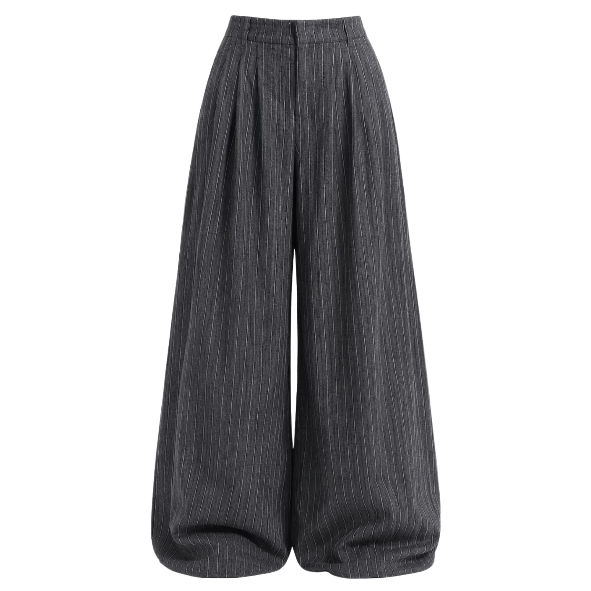 WIDE LEG TROUSERS (بنطلون) “LIE”