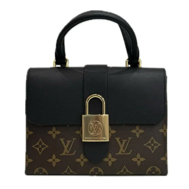 Louis Vuitton Locky BB Monogram Black Canvas & Leather Bag