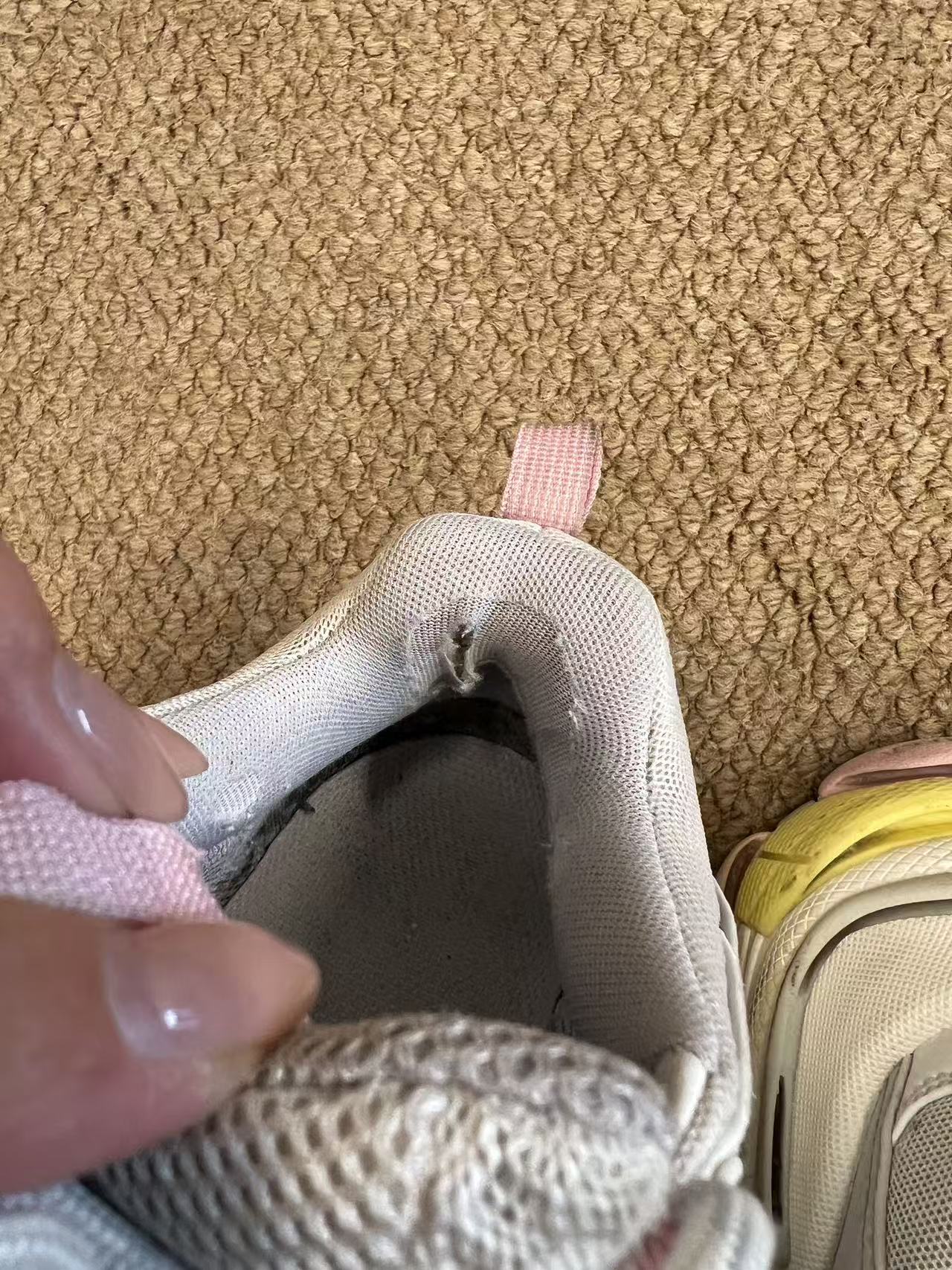 Balenciaga Triple S Women’s Sneakers White Pink Grey
