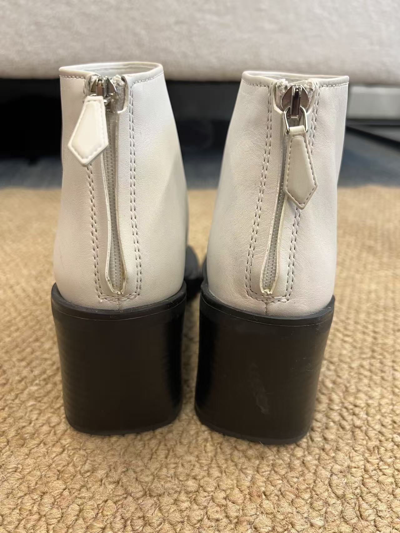 Size 36 - Miu Miu Leather thong ankle boots