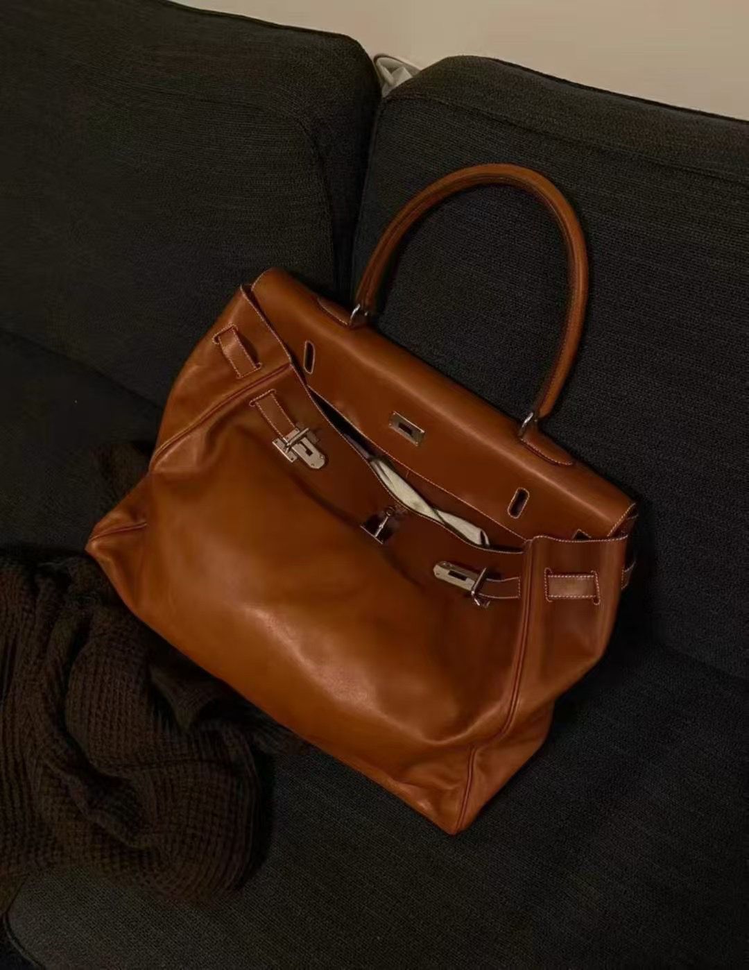 Hermes Kelly 50 Relax Gold DXBS6356
