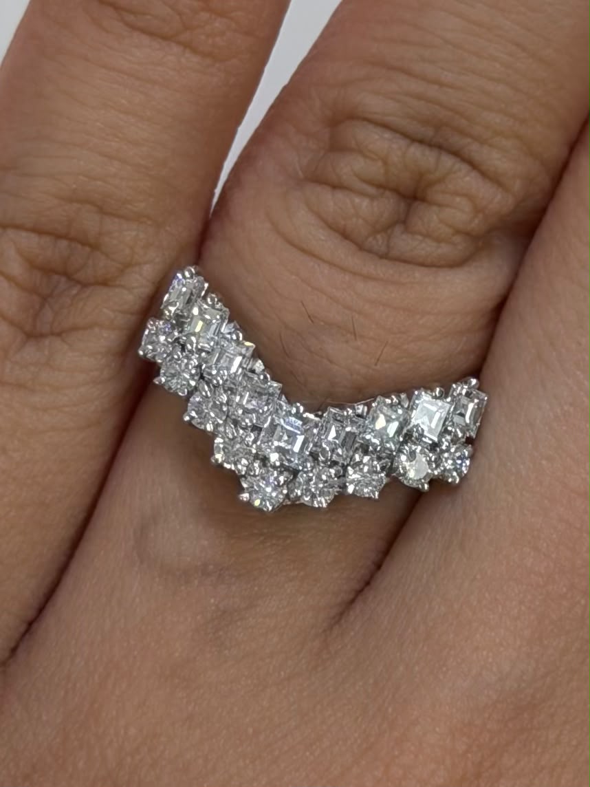 Diamond Ring 1.01 in Pt900 (JJ10739) JJC1392