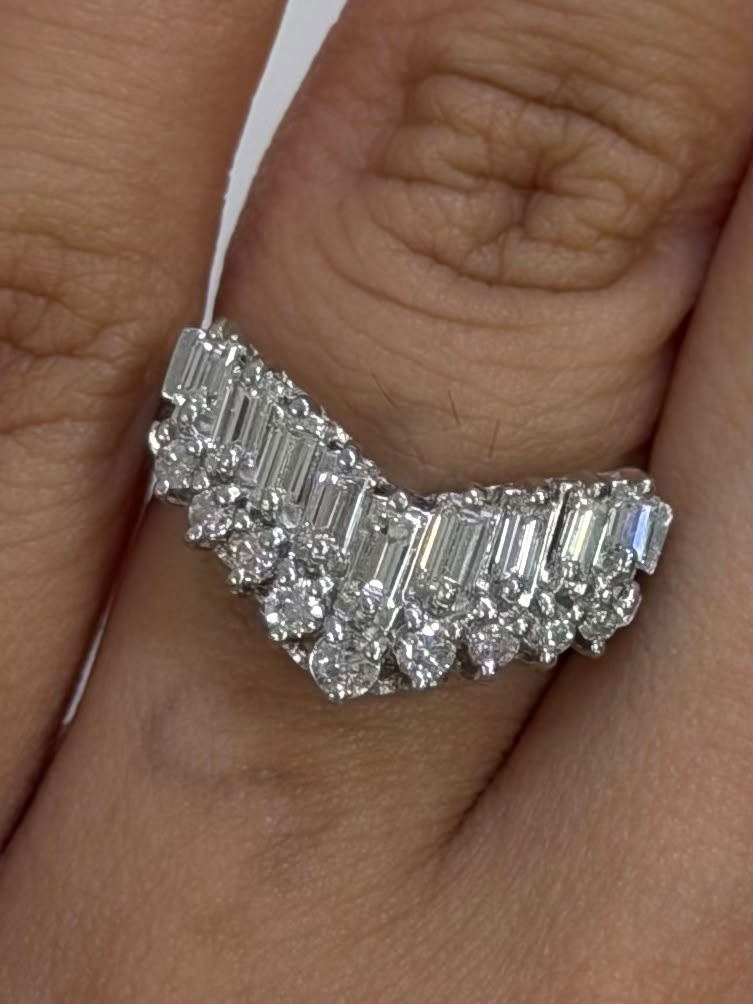 Diamond Ring 1.03 in Pt900 (JJ10683) JJC1393