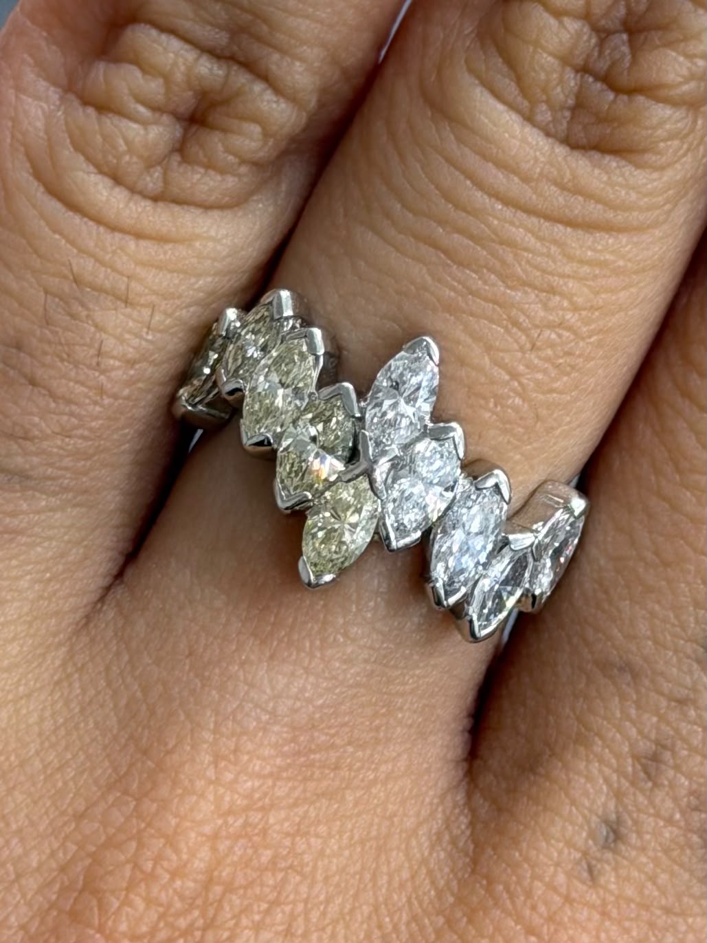 Ring in Pt900 - Diamond 1.87 2102 JJC1499