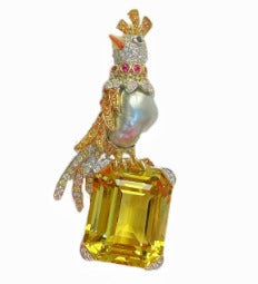 Brooch - Beryl 40.53 + D1.142 + 1.307 B-BR941-01 JJC3063