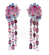 Earring in 18K - Sapphire 33.026 + 0.572 S-ER567-03 JJC3046