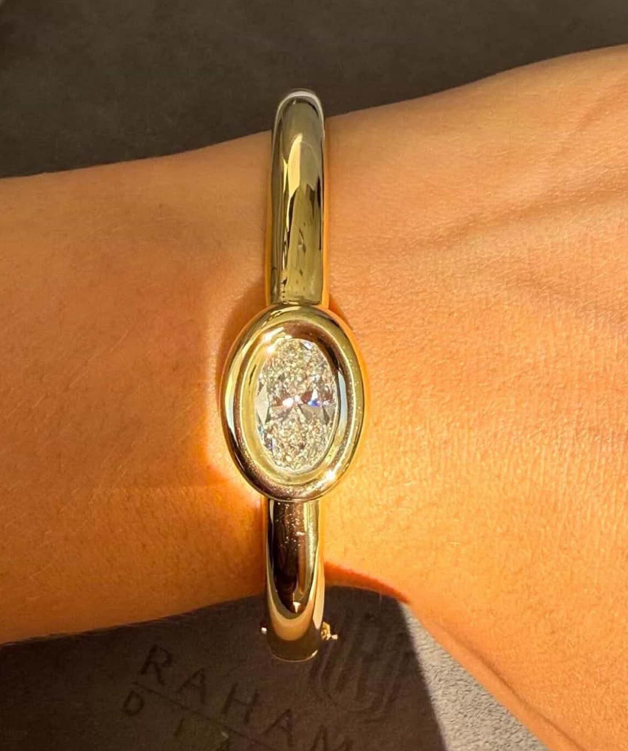 18k Bangle Shine Edition  (setting only) SABSET008