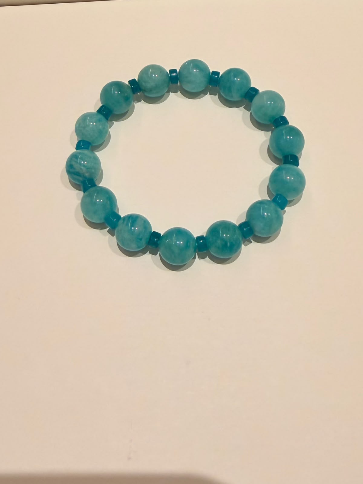 Amazonite Bead Bracelet HKDXB0018