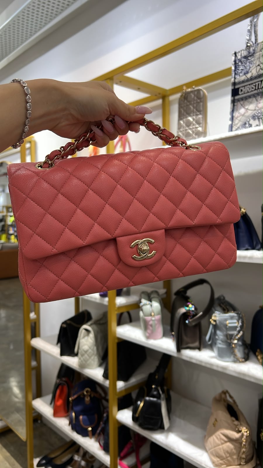 Pink Chanel with GHW SYC2014