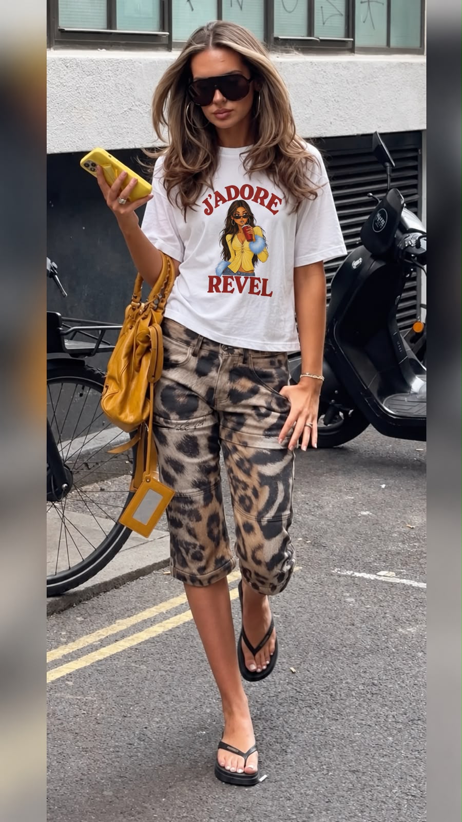 J'adore Revel white t shirt TP0956