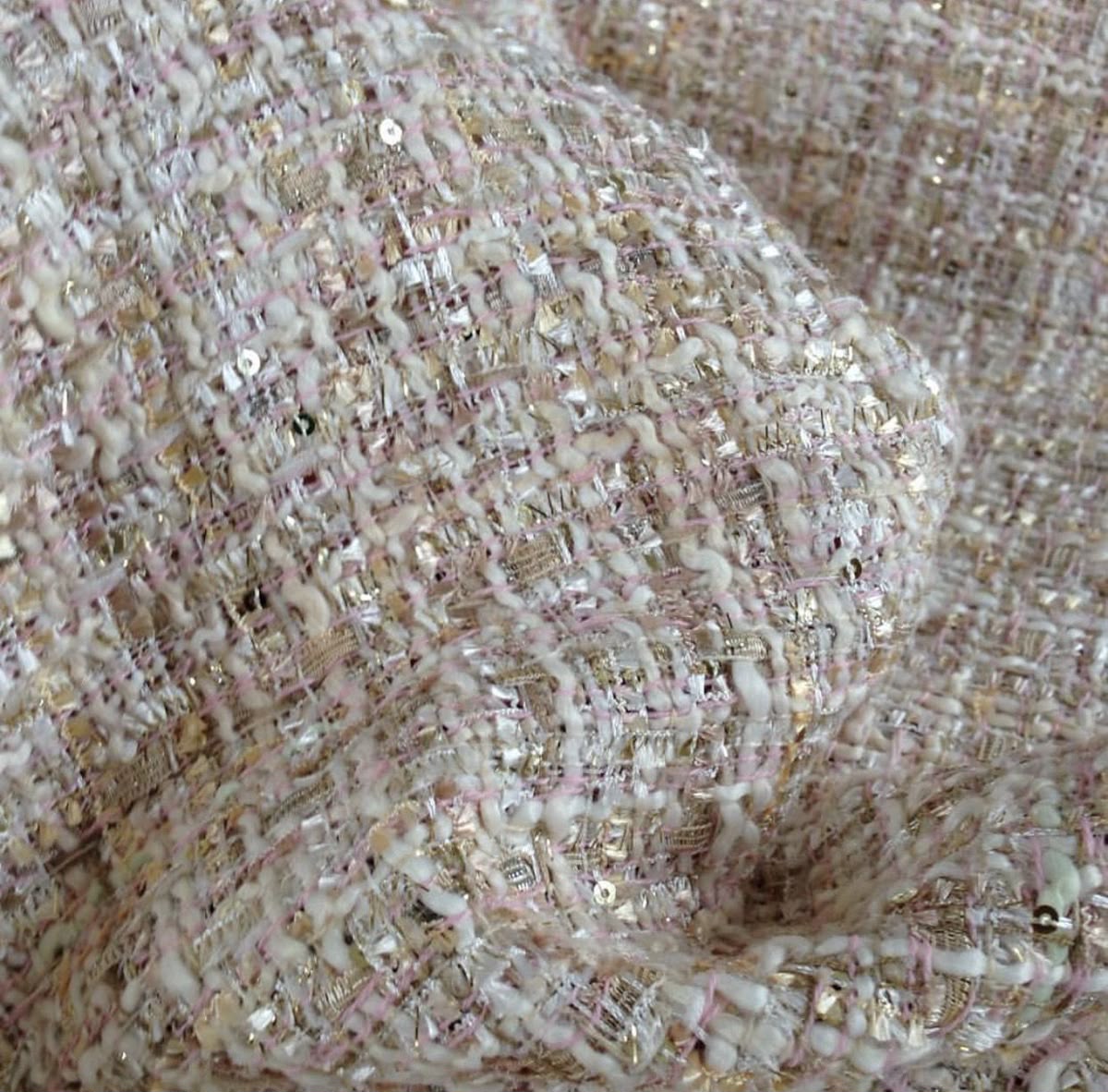 Celeste Gold Tweed  Skirt TP0913