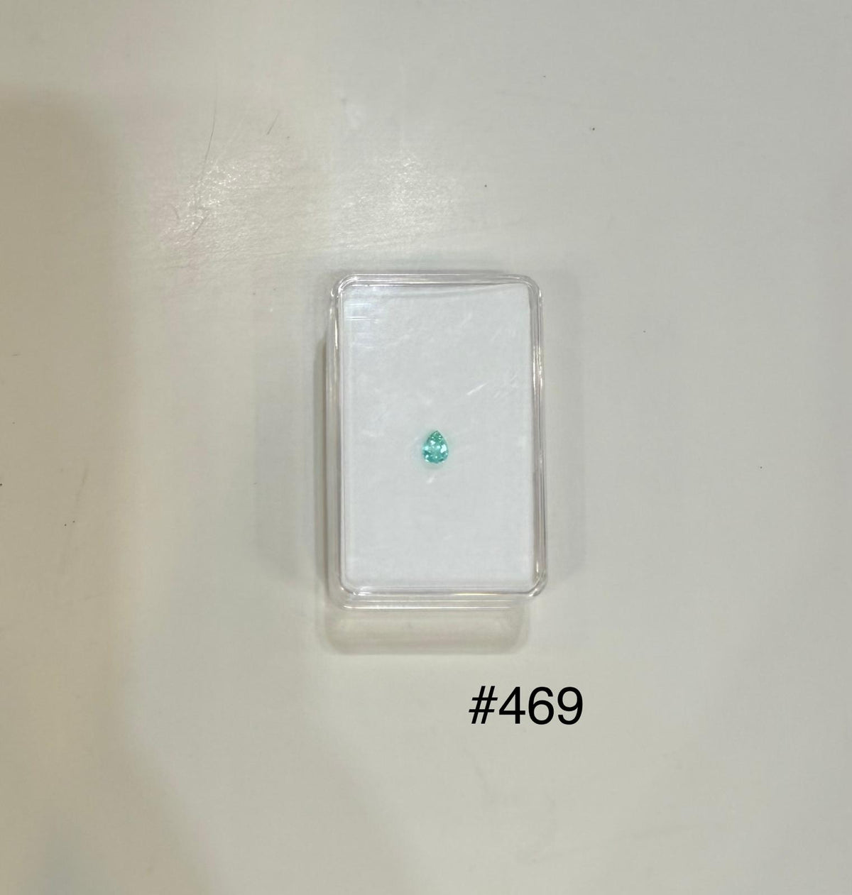0.45ct PEAR NIGERIAN PARAIBA DXBCS7015