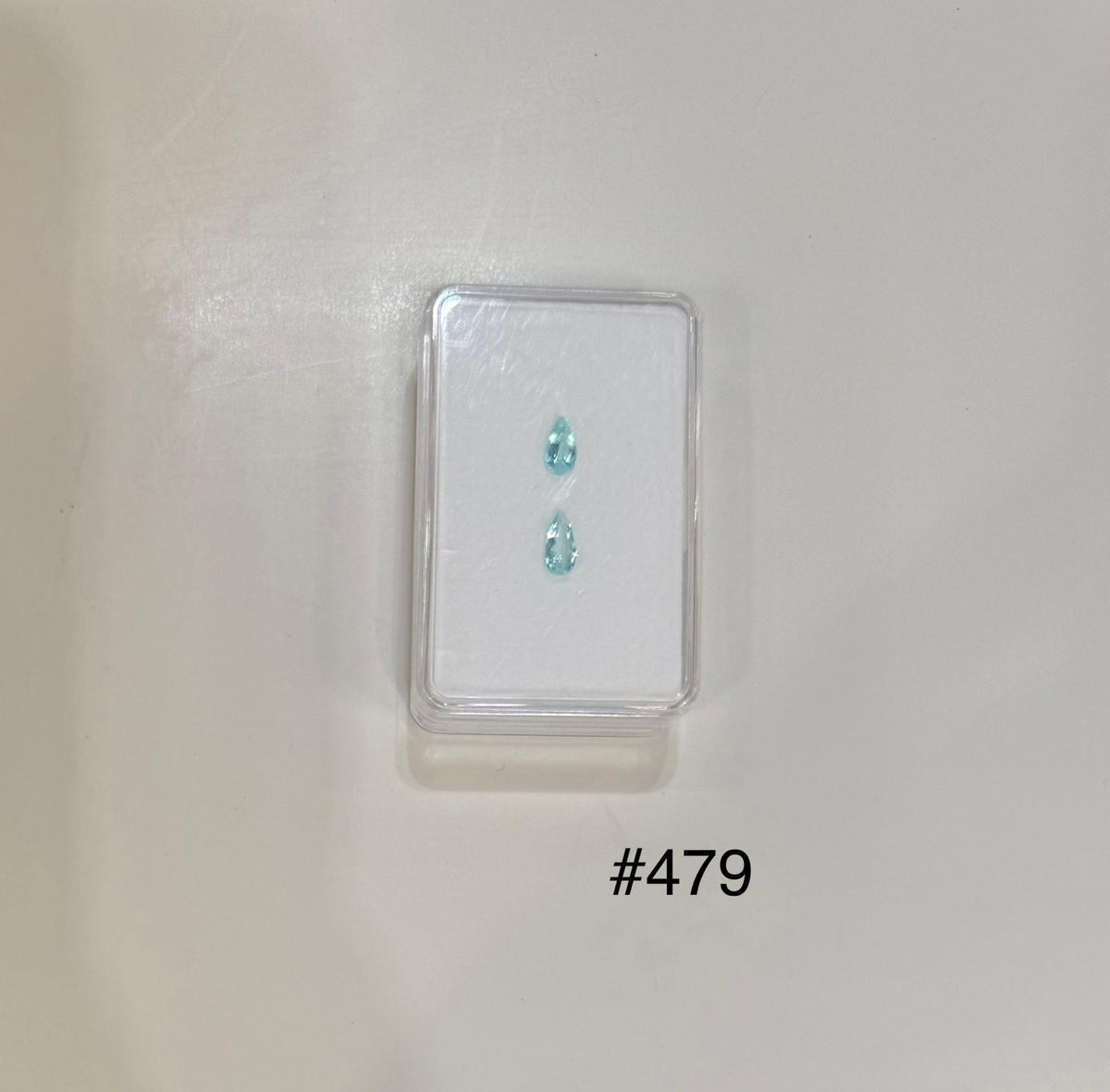 1ct PEAR NIGERIAN PARAIBA DXBCS7025