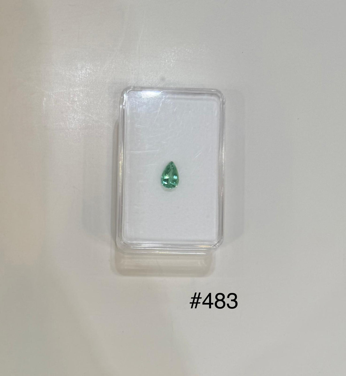 1.37ct PEAR NIGERIAN PARAIBA DXBCS7029