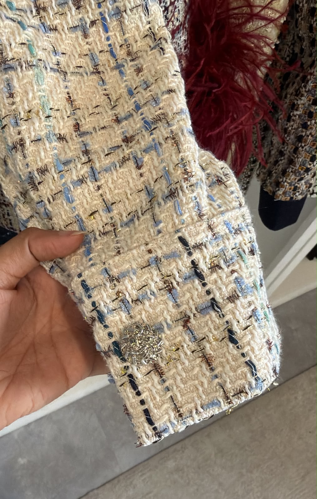 resort tweed jacket TP0941A