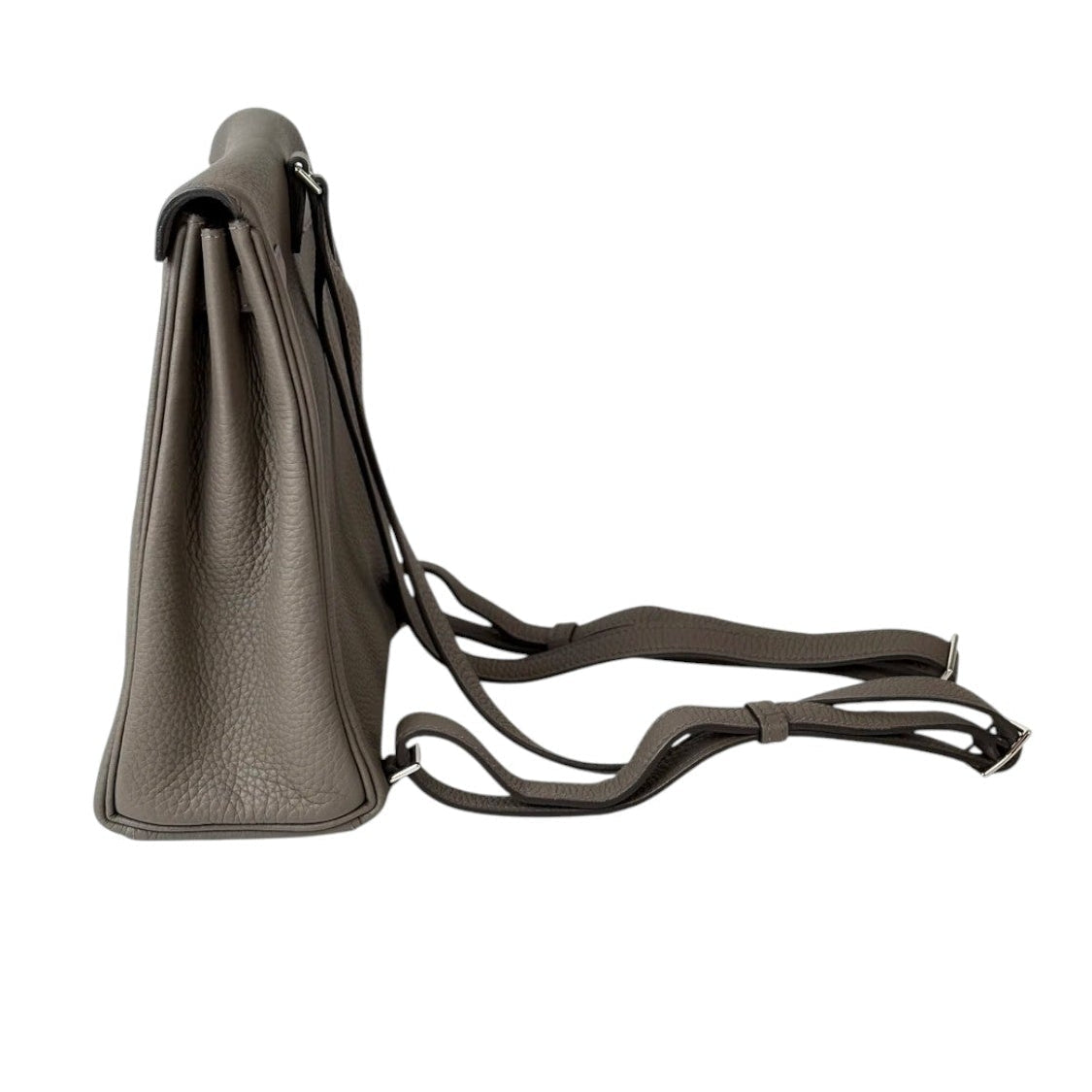 Hermes Kelly Ado in Etoupe Backpak with PHW