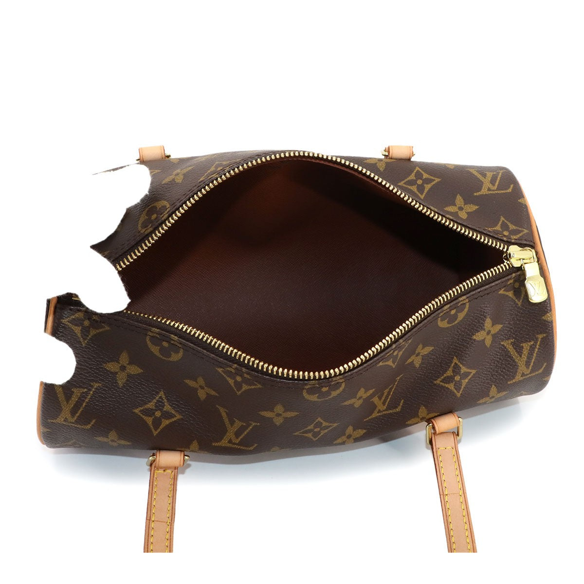 LOUIS VUITTON Monogram Papillon 26 Hand Bag Brown M51386 Purse 902925415