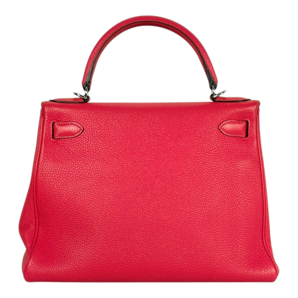 Hermes Kelly 28cm Bag in Red Togo with PHW