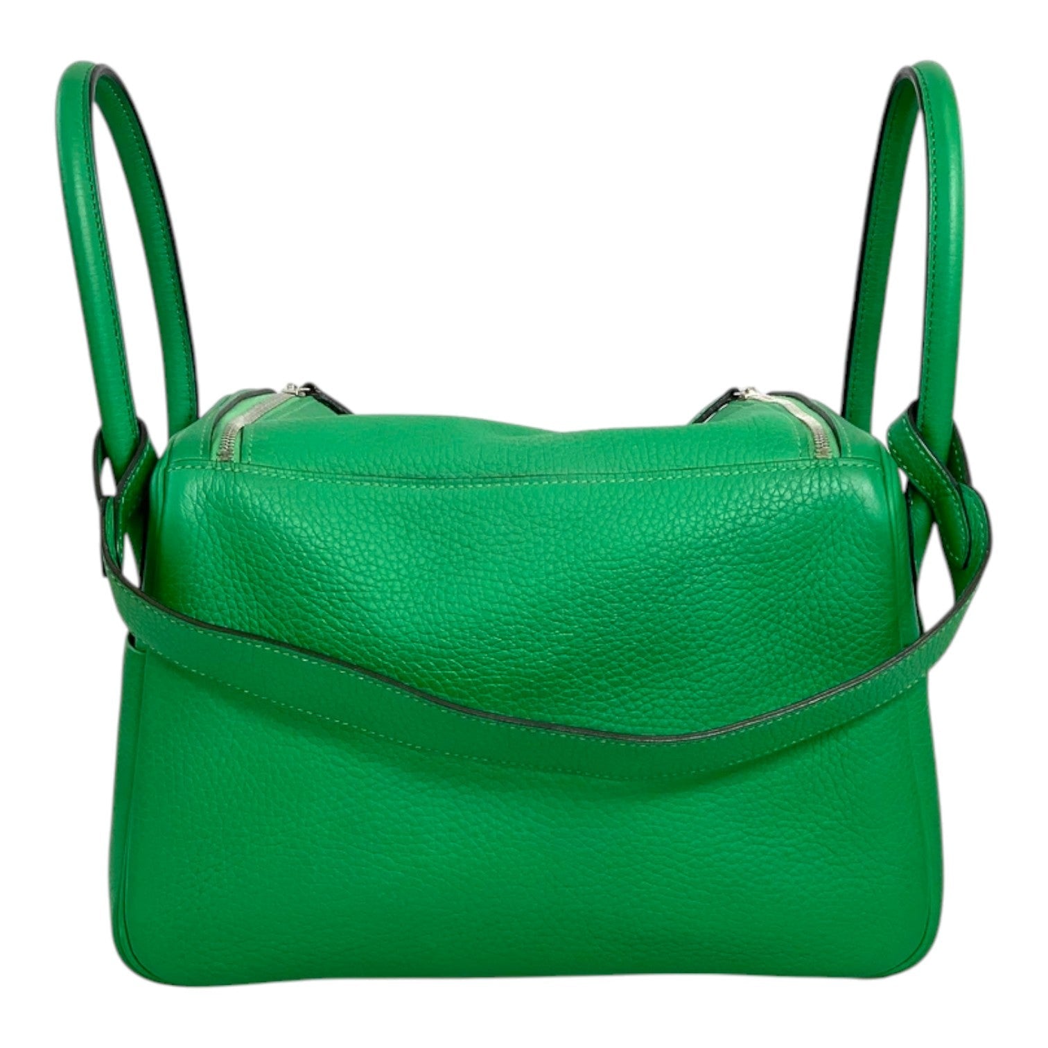 Hermes Green Lindy 26cm Bag