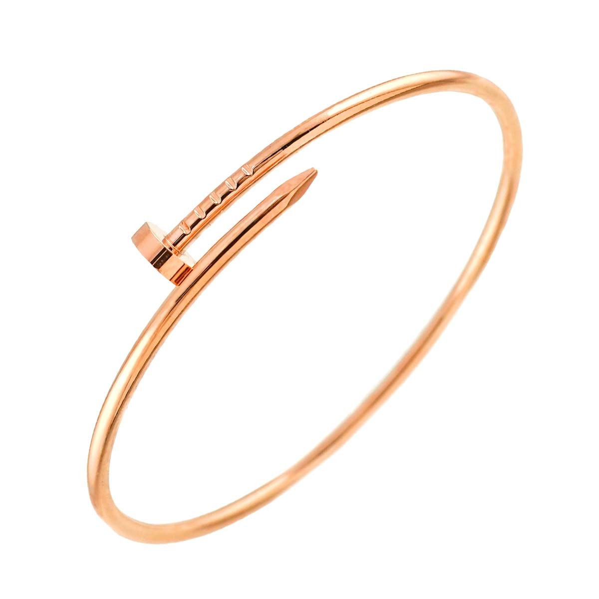 Cartier Juste Un Clou SM Bracelet 18K Pink Gold 750 size18 902976060