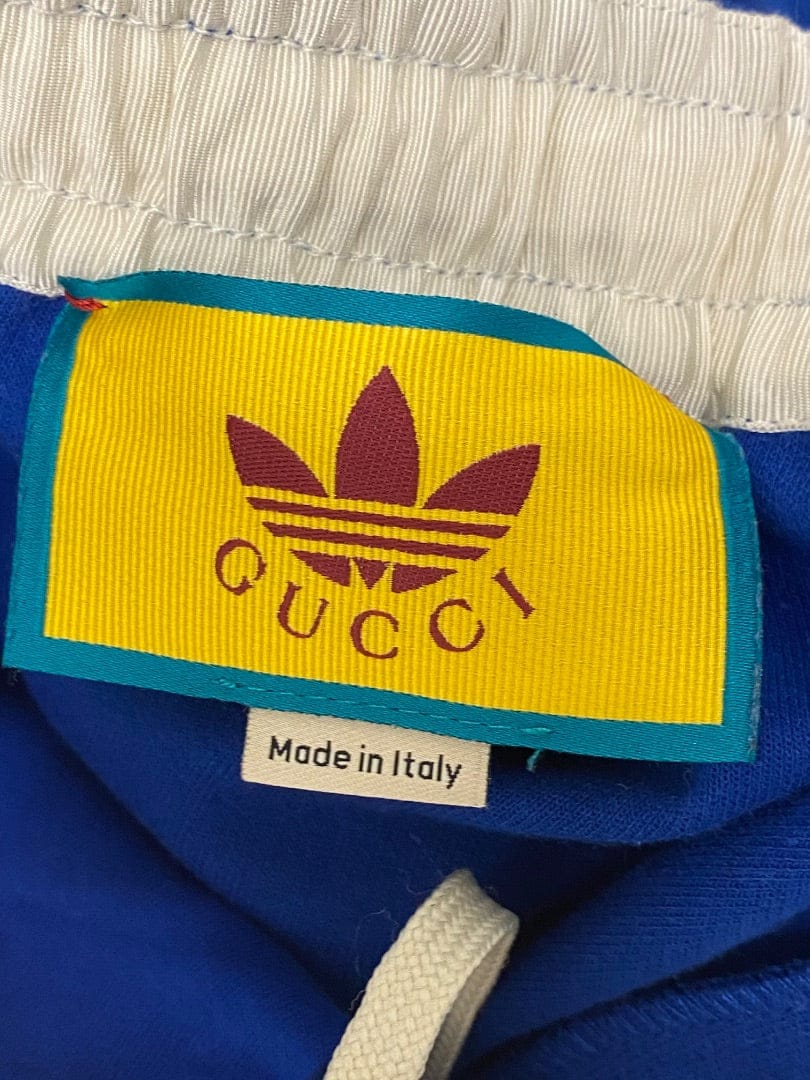 Adidas X Gucci Adidas X Gucci Track Pants Blue L