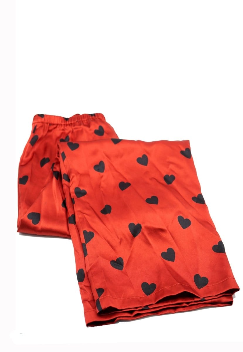 Agent Provocatour Hart pajama trousers in red size 16 ASL6112