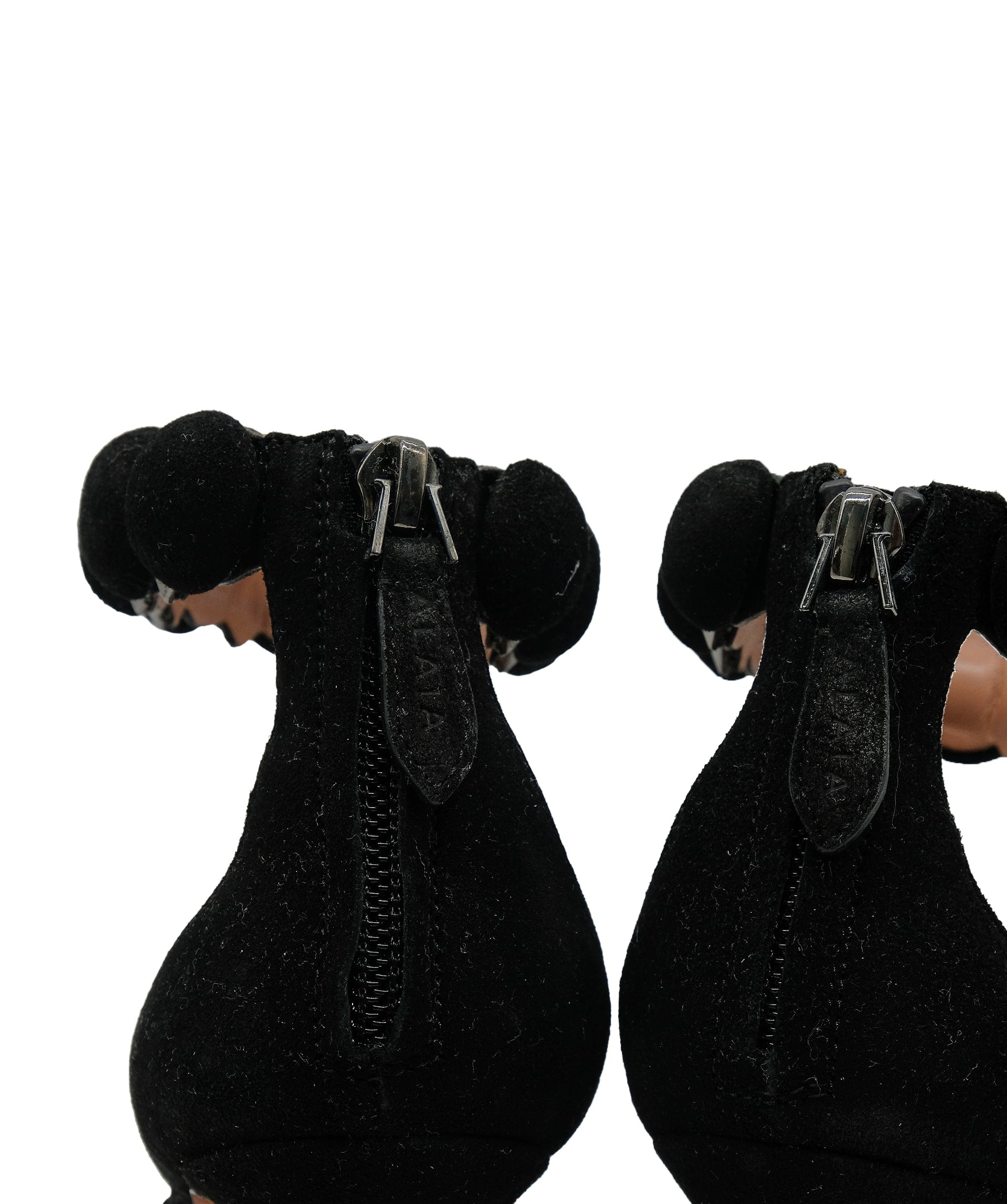 Alaïa Alaia Bambe Sandals Suede Black 36 RJC3288