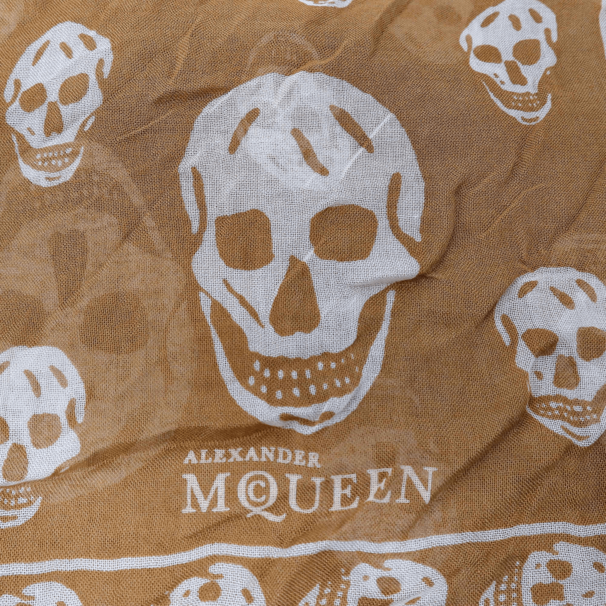 Alexander McQueen Skull Print Scarf