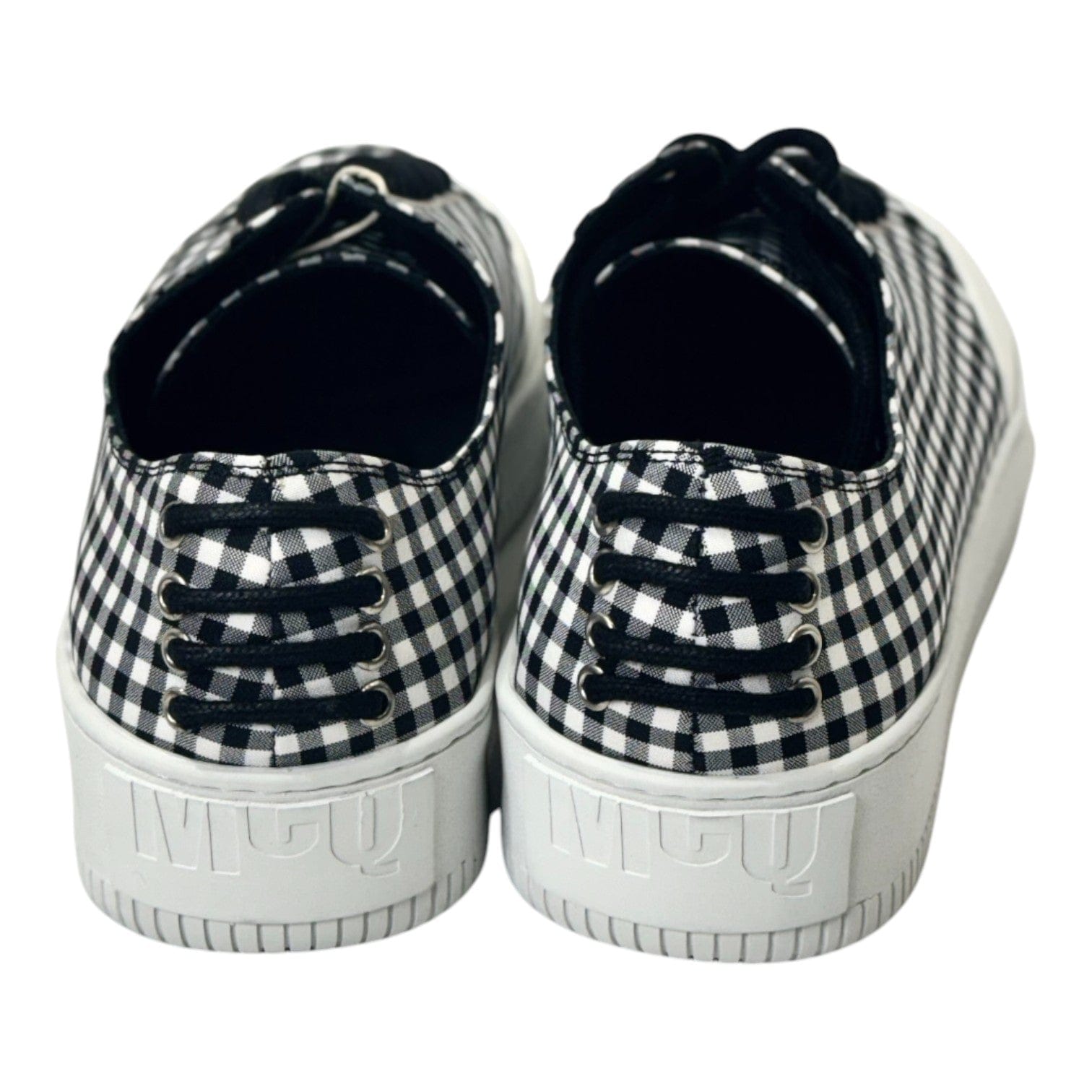 Alexander McQueen Alexander McQueen Checkerboard Black and White Trainers #39