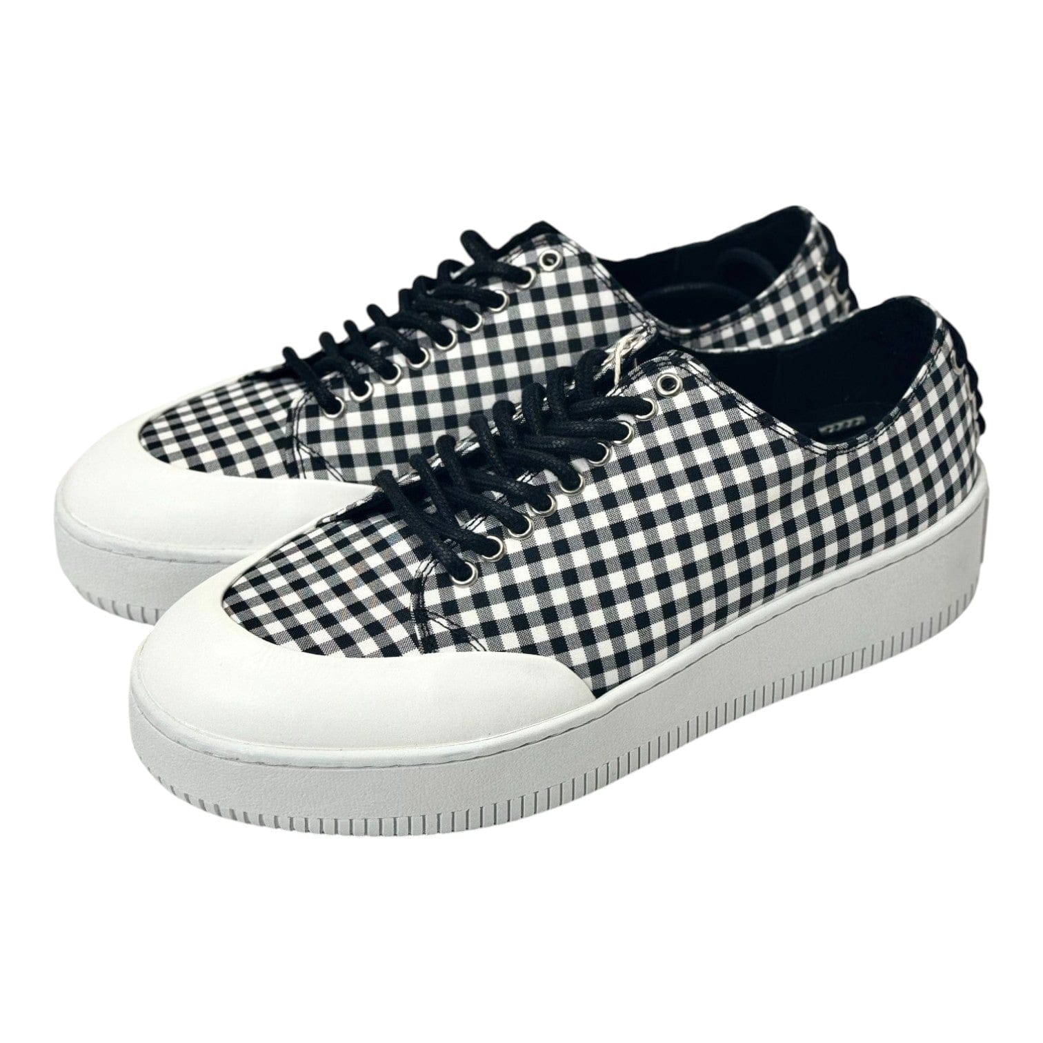 Alexander McQueen Alexander McQueen Checkerboard Black and White Trainers #39