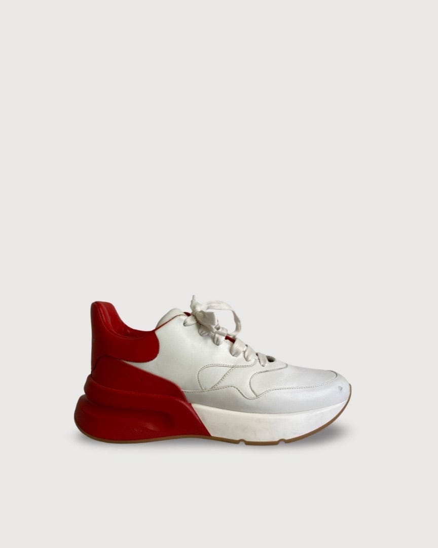 Alexander McQueen White Alexander McQueen Trainers, 9