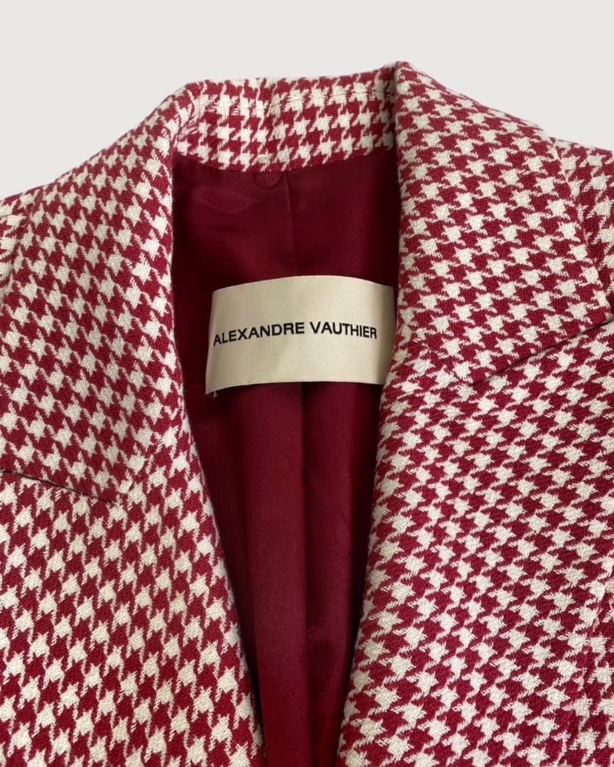 Alexandre Vauthier Dogtooth Alexandre Vauthier Jacket, 10