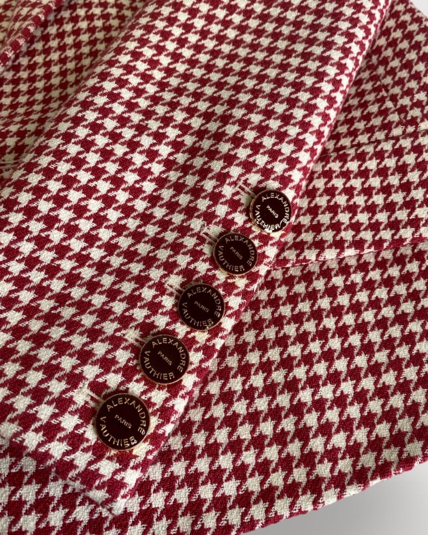 Alexandre Vauthier Dogtooth Alexandre Vauthier Jacket, 10
