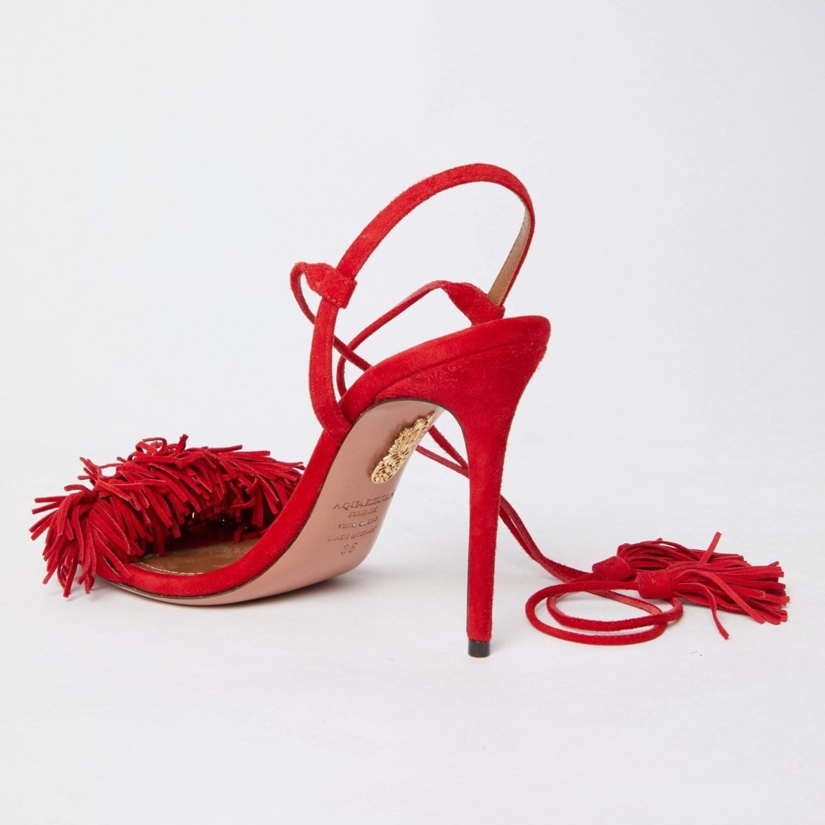 Aquazzura Red Heels