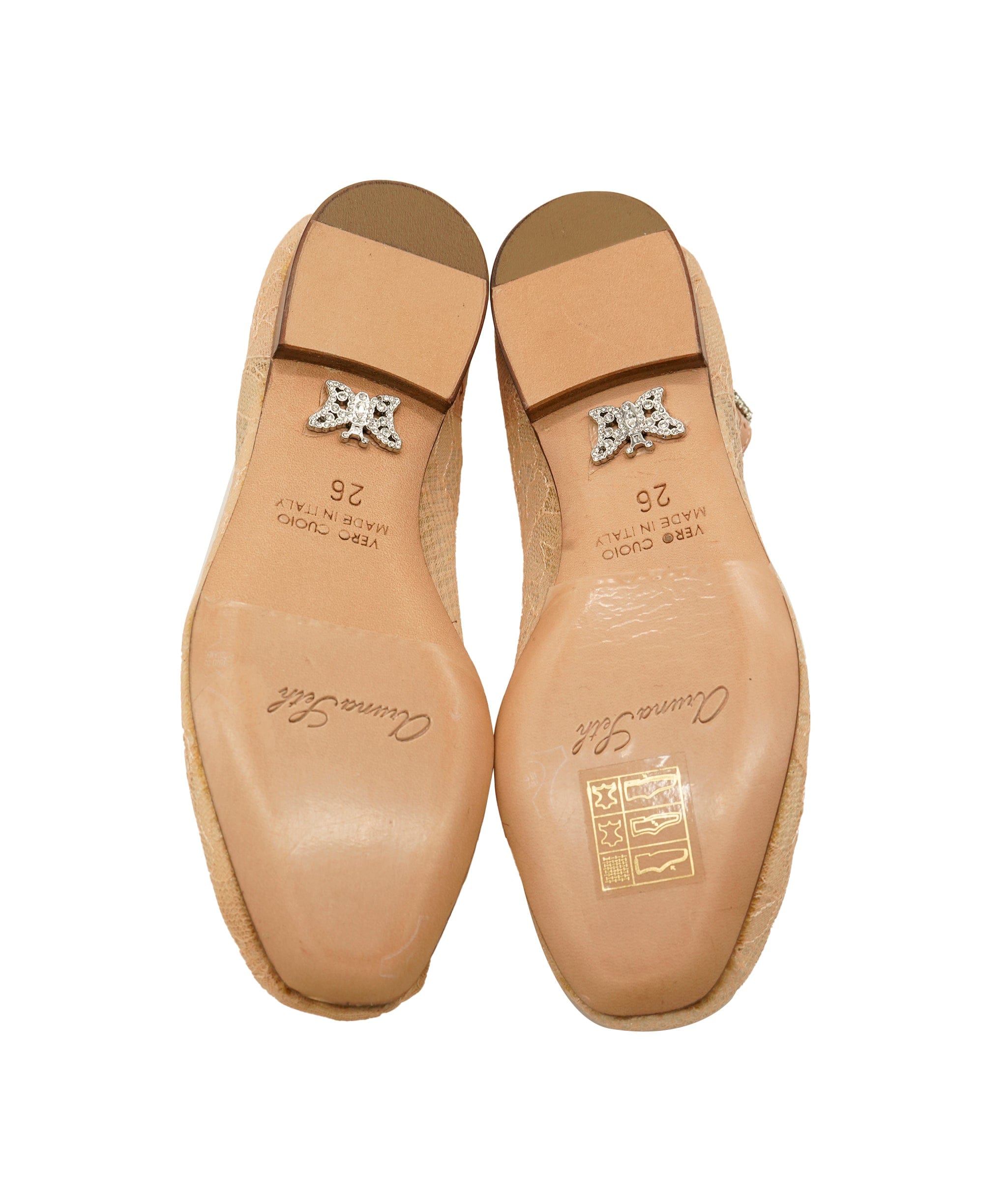 Aruna Seth Aruna Seth Chantilly Blush Lace Ballet Shoes 26 DBXL0062