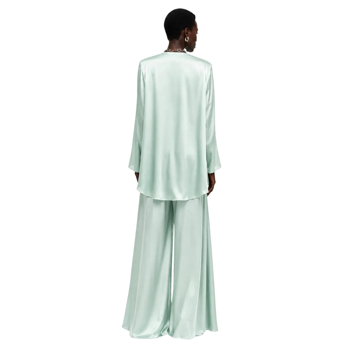 ASYA K. WRAP-TIE BLOUSE (قميص) “SORREL”