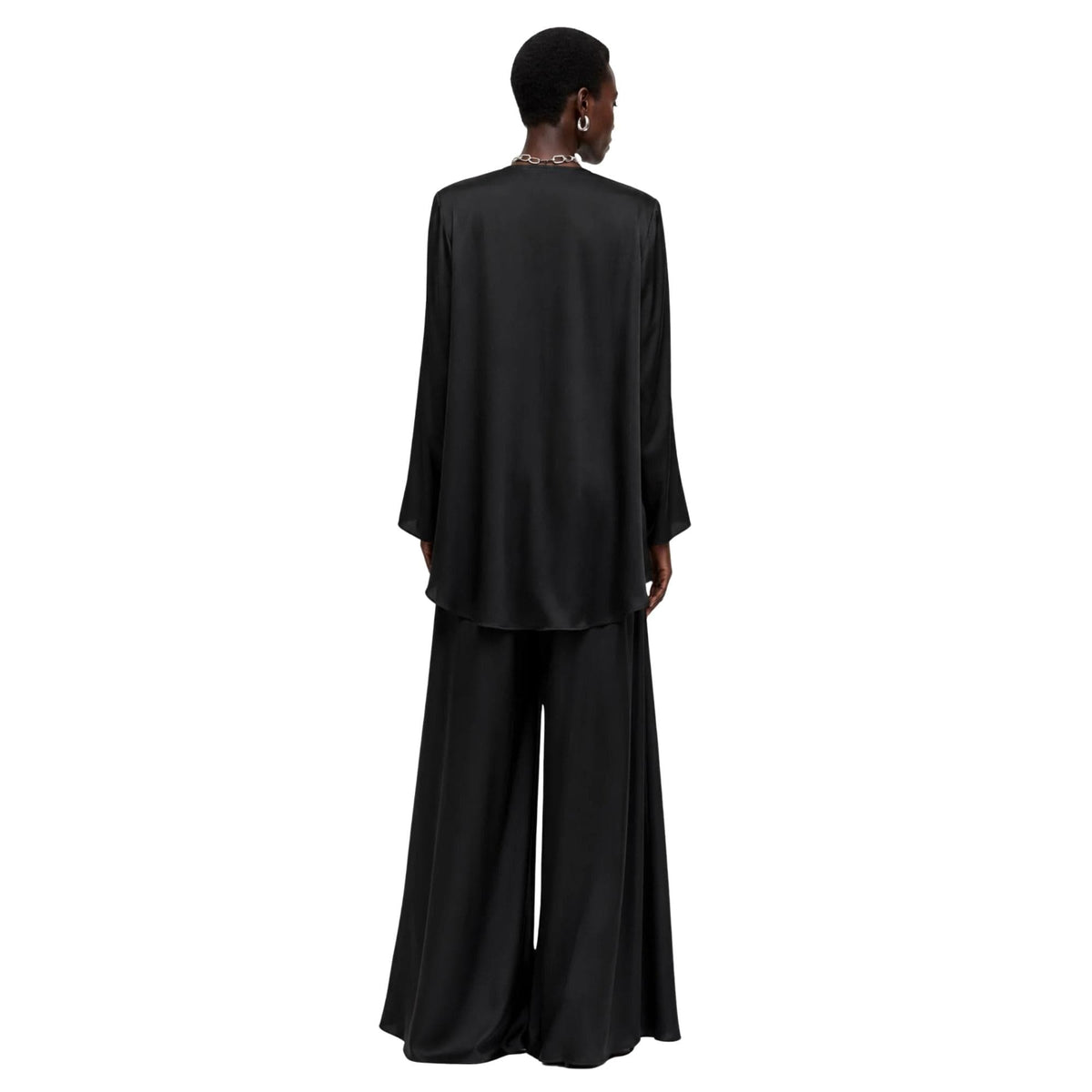 ASYA K. WRAP-TIE BLOUSE (قميص) “SORREL”