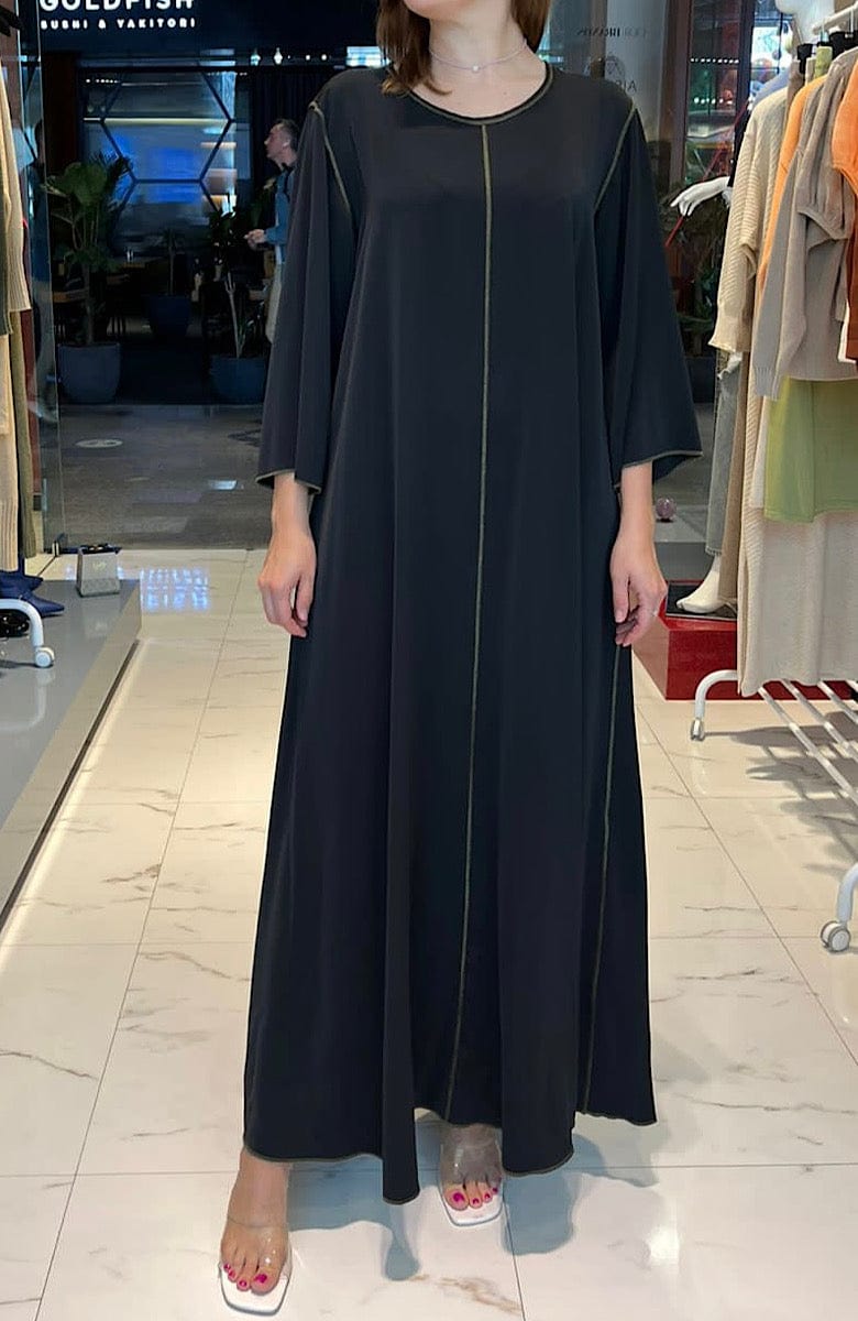 ASYA K. LONG SLEEVES A-LINE DRESS (فستان) “KRISTINA” (ELIZIA COLLECTION)