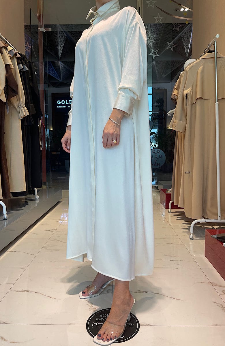 ASYA K. SHIRT DRESS (فستان) “ELENA” (PIQUE COLLECTION)