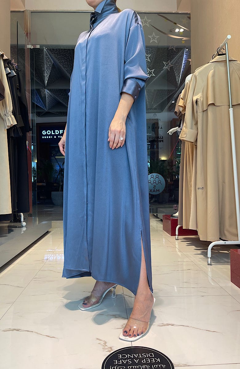 ASYA K. SHIRT DRESS (فستان) “ELENA” (PIQUE COLLECTION)